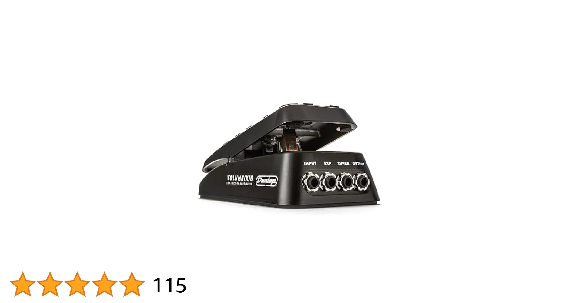 【JIM DUNLOP】DVP5 ボリュームペダル ギタータウン】Jim Dunlop DVP5 20センチサイズで、繊細に